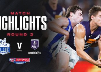 North Melbourne v Fremantle Highlights | Round 2, 2024 | AFL