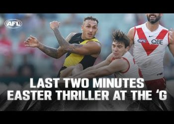 Last Two Minutes: Richmond v Sydney Swans | Round 3, 2024 | AFL