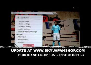 PES 2010 PS3 UPDATE Option File Patch English Premier League All Players Kits Edit Man Utd