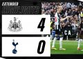 Newcastle United 4 Tottenham Hotspur 0 | EXTENDED Premier League Highlights