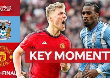 Coventry City v Manchester United | Key Moments | Semi-Final | Emirates FA Cup 2023-24