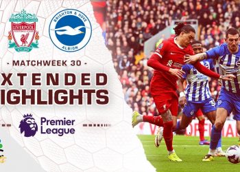 Liverpool v. Brighton | PREMIER LEAGUE HIGHLIGHTS | 3/31/2024 | NBC Sports