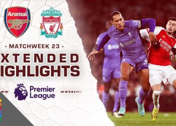 Arsenal v. Liverpool | PREMIER LEAGUE HIGHLIGHTS | 2/4/2024 | NBC Sports
