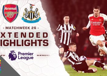 Arsenal v. Newcastle United | PREMIER LEAGUE HIGHLIGHTS | 2/24/2024 | NBC Sports