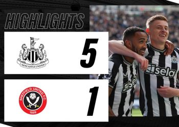 Newcastle United 5 Sheffield United 1 | Premier League Highlights
