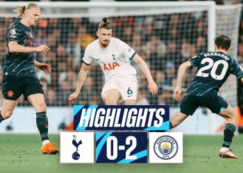 TOTTENHAM HOTSPUR 0-2 MANCHESTER CITY // PREMIER LEAGUE HIGHLIGHTS