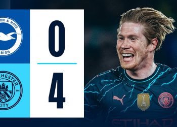 HIGHLIGHTS! RAMPANT CITY CLOSE GAP ON GUNNERS | Brighton 0-4 Man City | Premier League