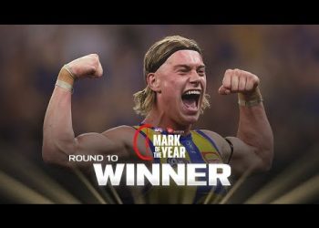 Harley gets a huge sit for Mark of the Year nomination | Round 9, 2024 | AFL