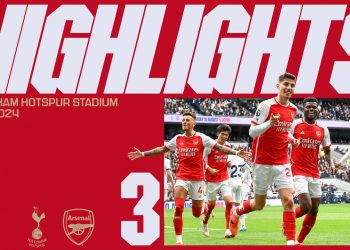HIGHLIGHTS | Tottenham Hotspur vs Arsenal (2-3) | Saka, Havertz | Derby day delight!