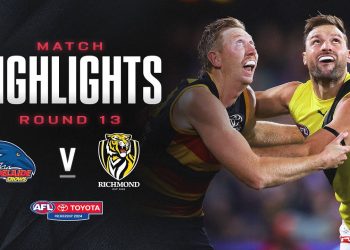 Adelaide v Richmond Highlights | Round 12, 2024 | AFL