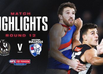 Collingwood v Western Bulldogs Highlights | Round 12, 2024 | AFL