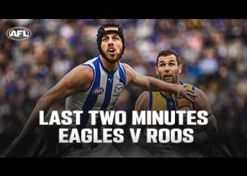 Last Two Minutes: West Coast Eagles v North Melbourne | Round 13, 2024 | AFL