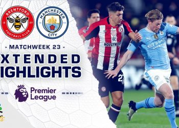 Brentford v. Manchester City | PREMIER LEAGUE HIGHLIGHTS | 2/5/2024 | NBC Sports