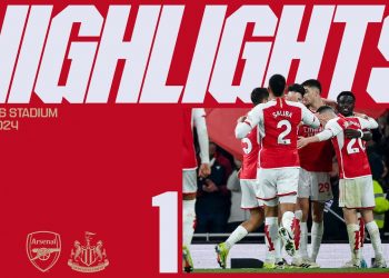 HIGHLIGHTS | Arsenal vs Newcastle United (4-1) | Gabriel, Havertz, Saka and Kiwior