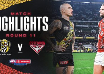 Richmond v Essendon Highlights | Round 11, 2024 | AFL