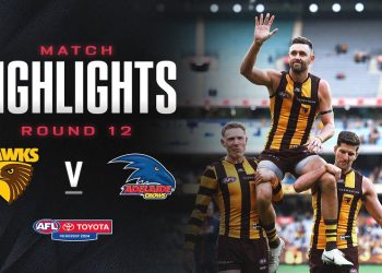Hawthorn v Adelaide Highlights | Round 12, 2024 | AFL