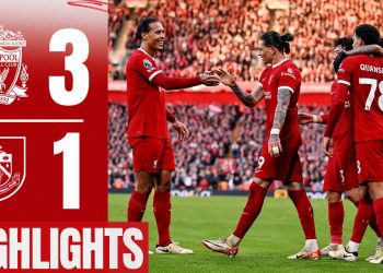 Three Headers Wins It! Jota, Diaz and Darwin Nunez | Liverpool 3-1 Burnley | Highlights