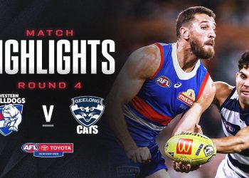 Western Bulldogs v Geelong Highlights | Round 4, 2024 | AFL