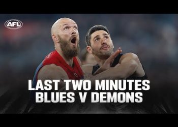Last Two Minutes: Carlton v Melbourne | Round 9, 2024 | AFL