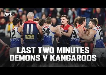 Last Two Minutes: Melbourne v North Melbourne | Round 15, 2024 | AFL