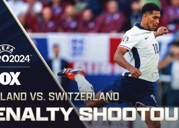 England vs. Switzerland Full Penalty Shootout | UEFA Euro 2024 | Quarterfinals