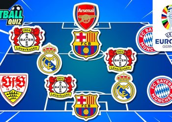 GUESS THE NATIONAL TEAM BY PLAYERS' CLUB – EURO 2024 | QUIZ FOOTBALL TRIVIA 2024