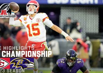 Kansas City Chiefs vs. Baltimore Ravens Game Highlights | 2023 AFC Championship