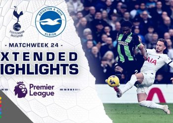 Tottenham Hotspur v. Brighton | PREMIER LEAGUE HIGHLIGHTS | 2/10/2024 | NBC Sports