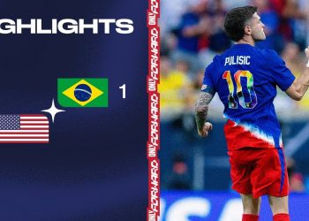 USMNT vs. Brazil | Highlights | June 12, 2024
