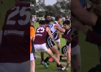 Push in the back! #football #shorts #afl #westisbest #aussierules