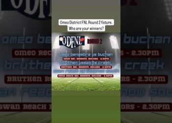 Omeo District FNL Round 2 fixture. Who are your winners? #aussierules #football #gippsland