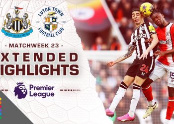 Newcastle United v. Luton Town | PREMIER LEAGUE HIGHLIGHTS | 2/3/2024 | NBC Sports