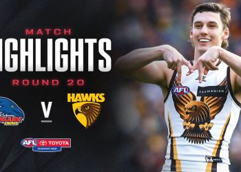 Adelaide v Hawthorn Highlights | Round 20, 2024 | AFL