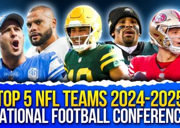 Top 5 NFL Teams  2024-2025: National Football Conference