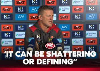 'We got belted in that area!' Frustrated Hardwick rues missed chances | Gold Coast Press Conference