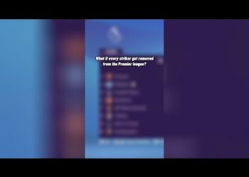 What if EVERY STRIKER got removed in the PREMIER LEAGUE?