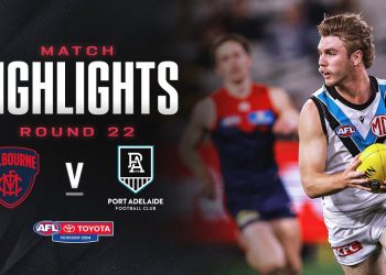 Melbourne v Port Adelaide Highlights | Round 22, 2024 | AFL