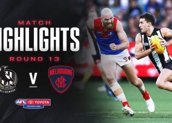 Collingwood v Melbourne Highlights | Round 13, 2024 | AFL