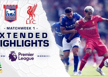 Ipswich Town v. Liverpool | PREMIER LEAGUE HIGHLIGHTS | 8/17/2024 | NBC Sports