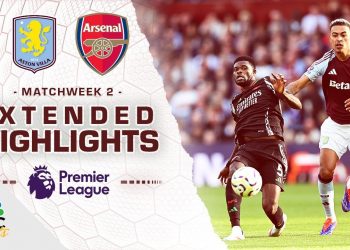 Aston Villa v. Arsenal | PREMIER LEAGUE HIGHLIGHTS | 8/24/2024 | NBC Sports