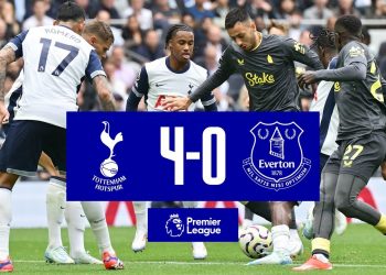 TOTTENHAM 4-0 EVERTON | Premier League highlights
