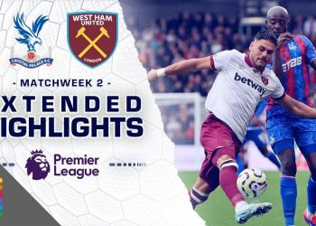 Crystal Palace v. West Ham United | PREMIER LEAGUE HIGHLIGHTS | 8/24/2024 | NBC Sports