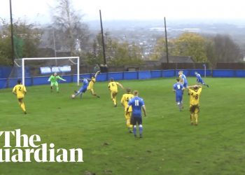 Padiham v Widnes and a remarkable final minute of non-league football