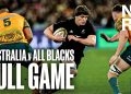 FULL GAME: Australia v All Blacks (2023 – Melbourne)