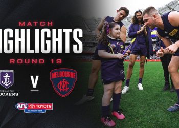 Fremantle v Melbourne Highlights | Round 19, 2024 | AFL