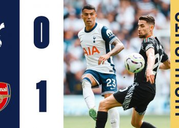 TOTTENHAM HOTSPUR 0-1 ARSENAL | PREMIER LEAGUE HIGHLIGHTS | NORTH LONDON DERBY DEFEAT