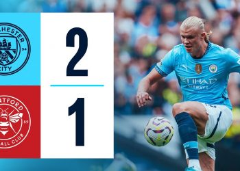 Highlights! Man City 2-1 Brentford | Haaland stings the Bees with decisive winning double.