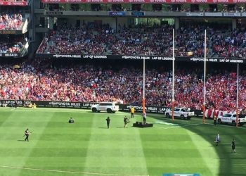 "Up There Cazaly" – Mike Brady (2024 AFL Grand Final)