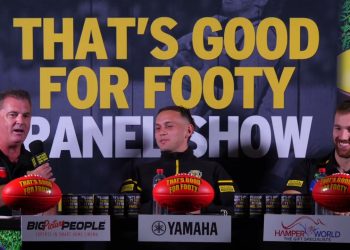 Aussie Rules That’s Good for Footy Richmond show Round 5 2024
