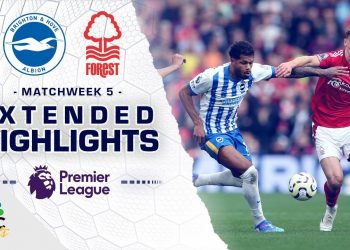 Brighton v. Nottingham Forest | PREMIER LEAGUE HIGHLIGHTS | 9/22/2024 | NBC Sports
